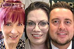Carolyn Forshaw, Emma Swannick, Chris Kelly, Stonebridge Homes